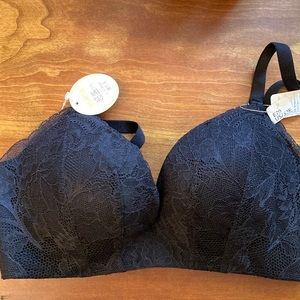 Aimerfeel black push-up bra